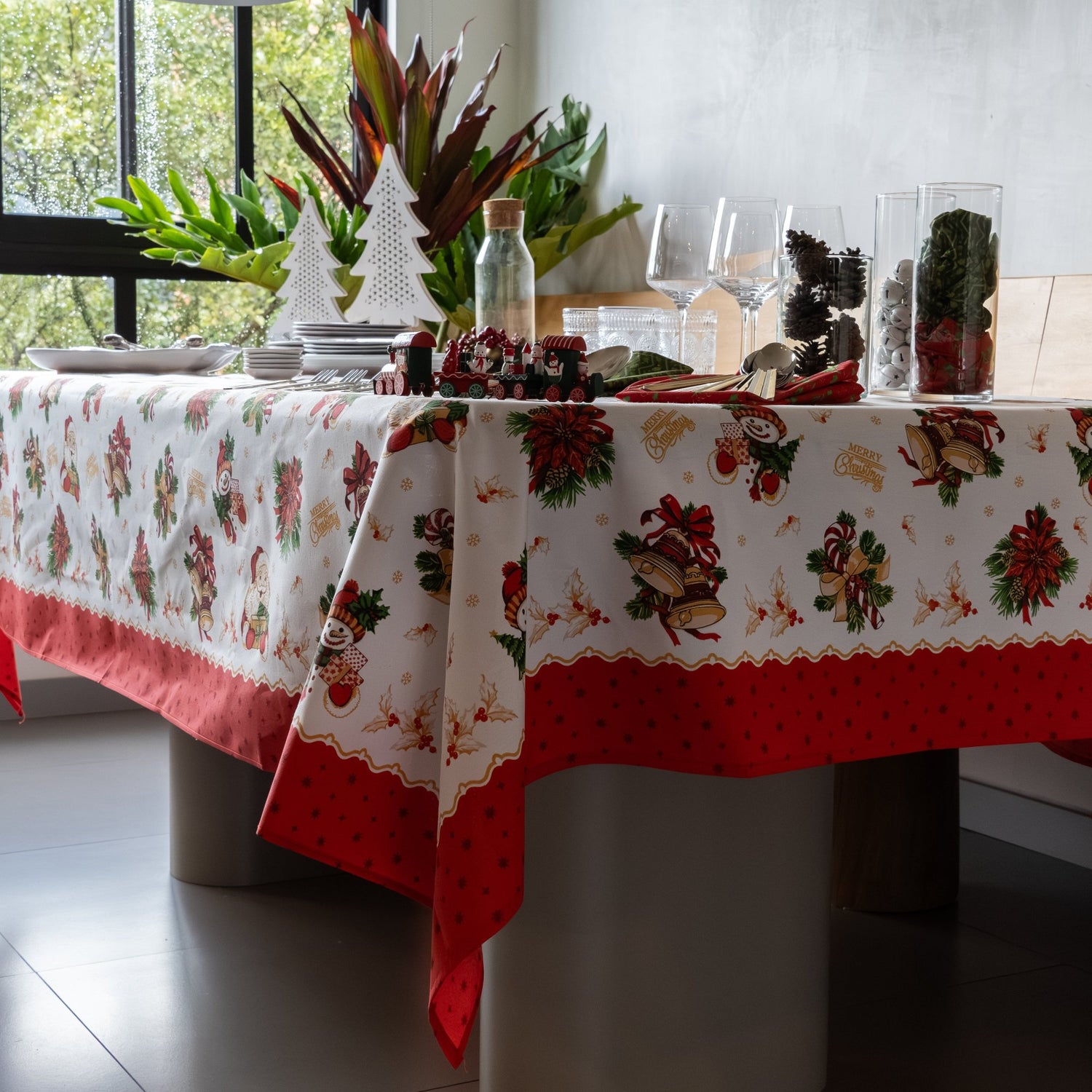 Mantel decorativo navideño Motivos