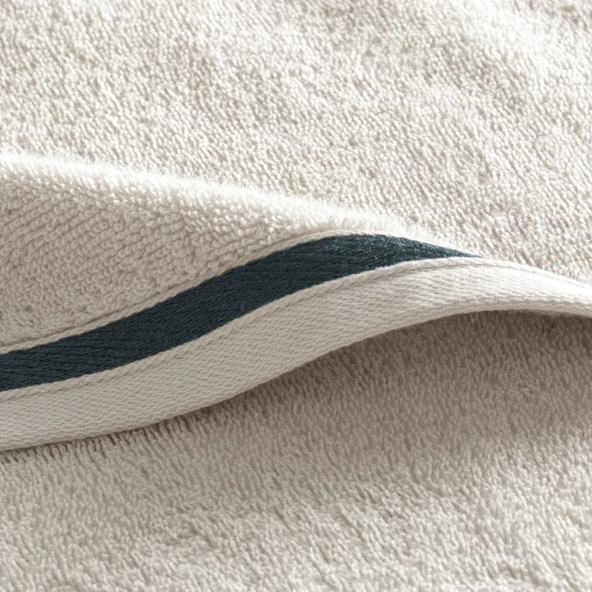 Toalla de baño Lumina 100% algodón 500 gr/m2 Ivory Verde