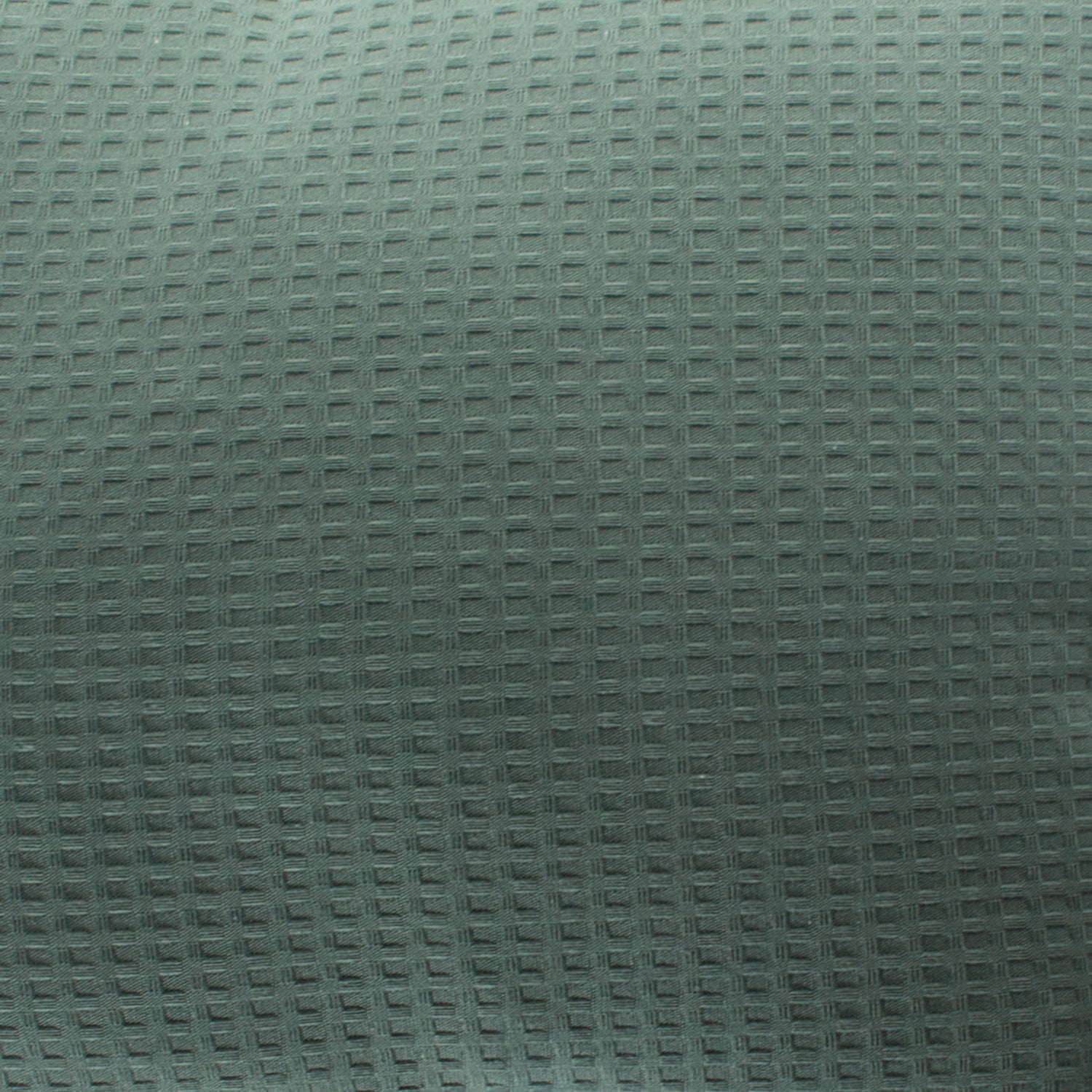 Funda piquet para cojín con pestañas Verde