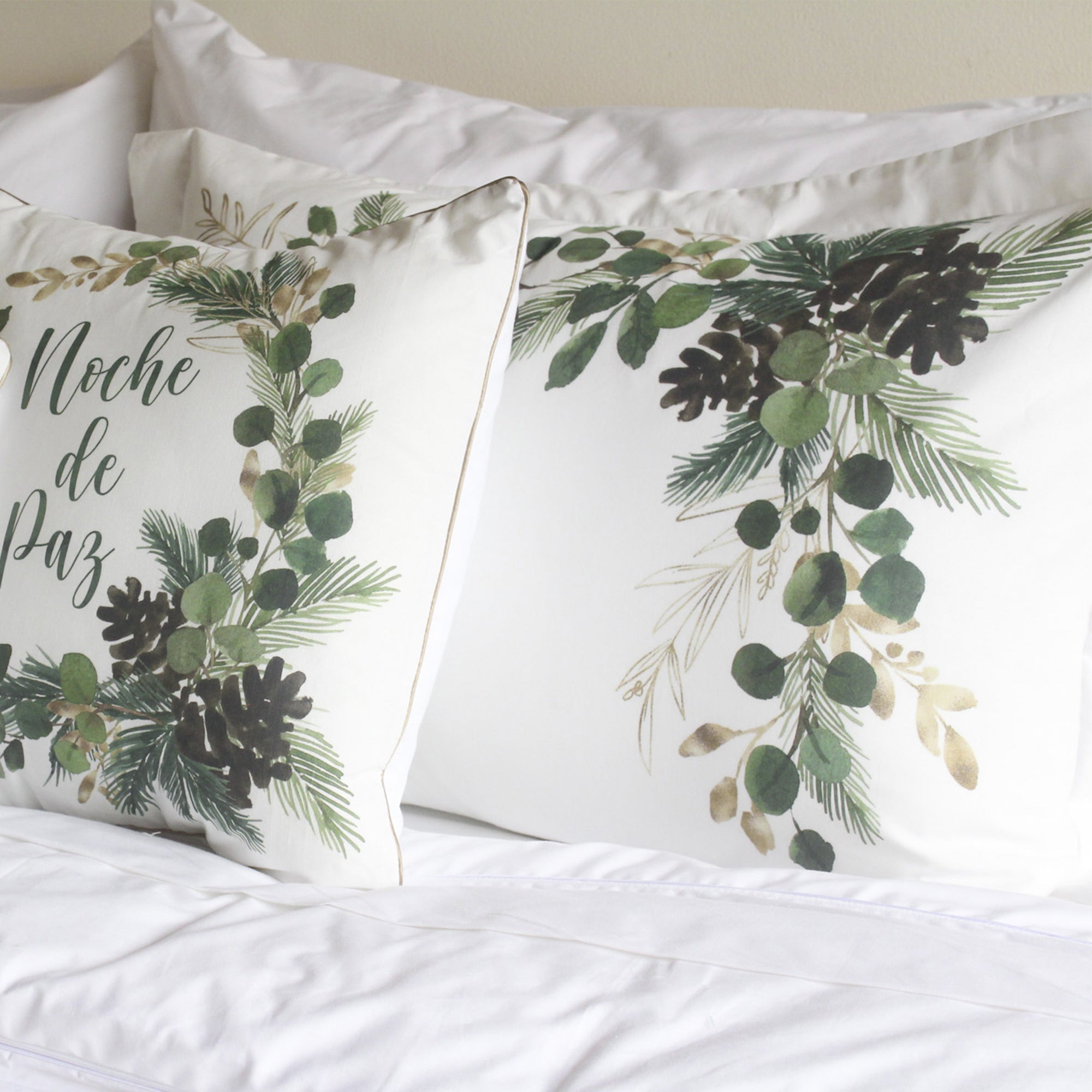 Juego x2 almohadones Aquarela Pino