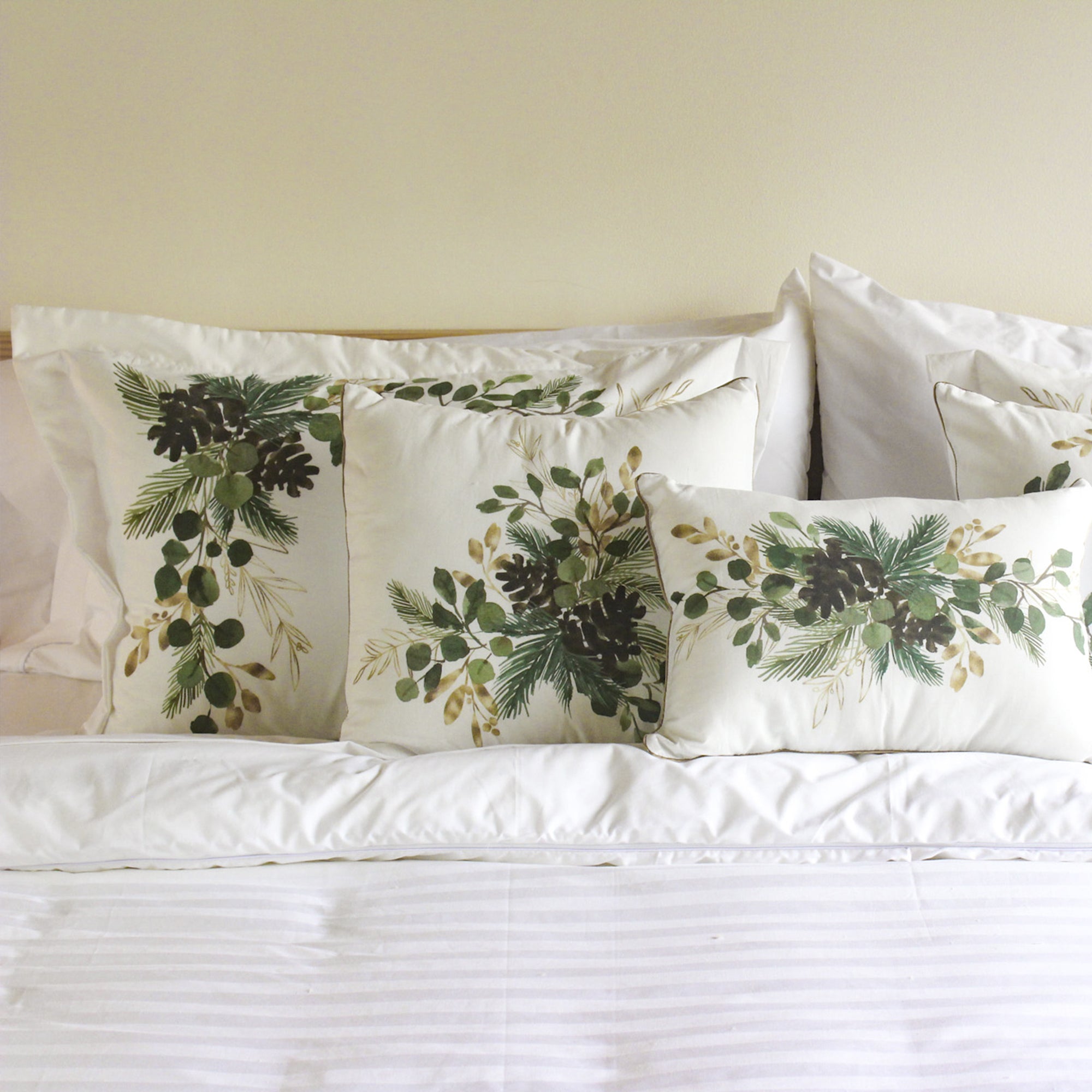 Juego x2 almohadones Aquarela Pino