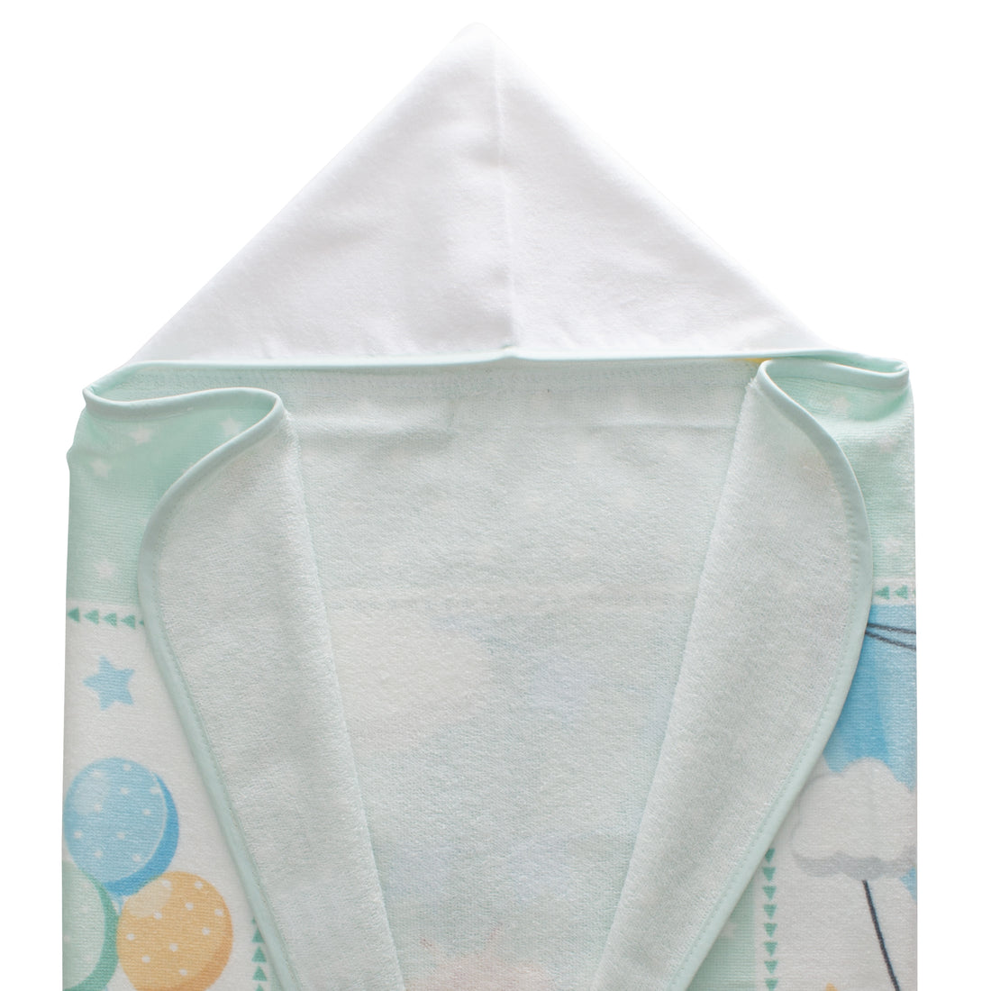 Toalla Capucha para bebé 100% algodón estampado Little Adventurer