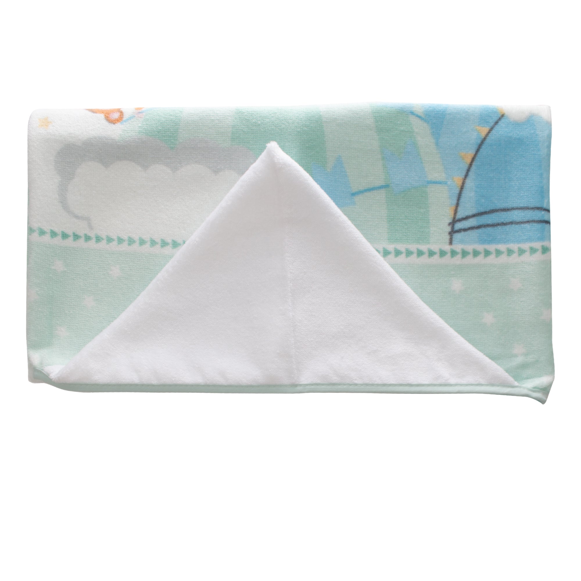 Toalla Capucha para bebé 100% algodón estampado Little Adventurer
