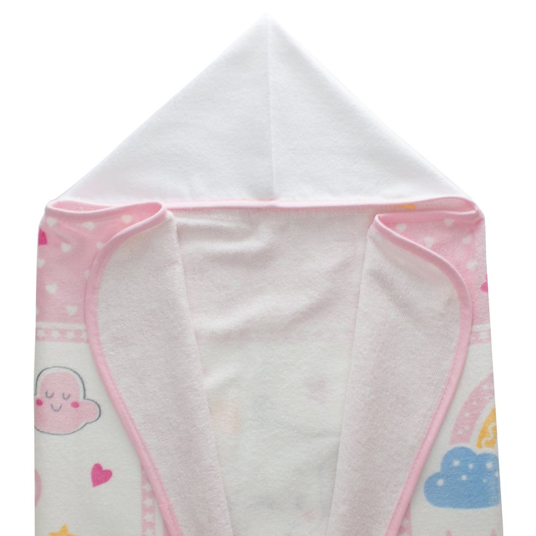 Toalla Capucha para bebé 100% algodón estampado Little Princess