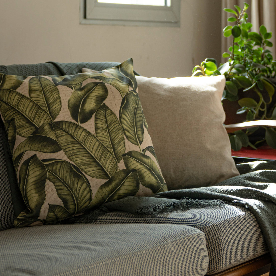 Funda para cojín Havana Bilbao Beige