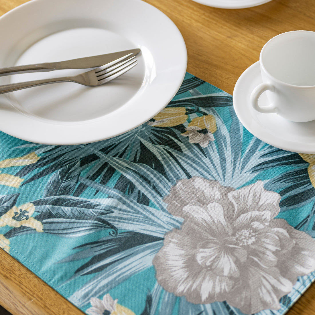 Set x2 Individual Impermeable Manaos Aguamarina