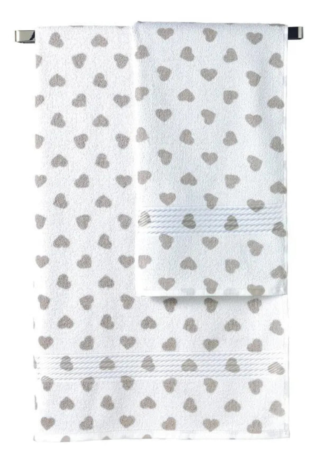 Toalla de Baño Prisma 100% algodón de 400 gr/m2 Formosa Gris