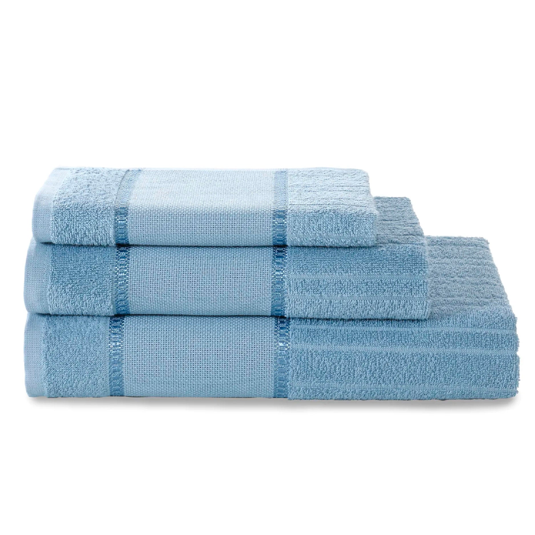Toalla para bordar Firenze 100% algodón 400 gramos Azul