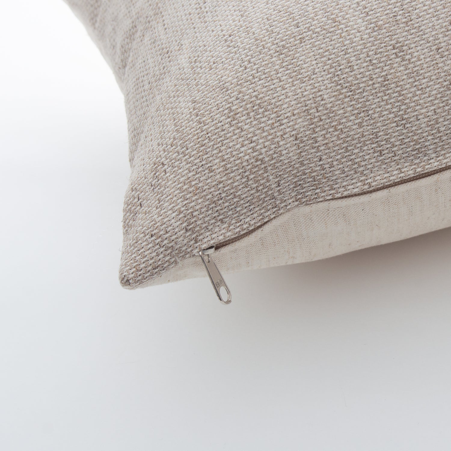 Funda de cojín para bordar en Lino Rectangular