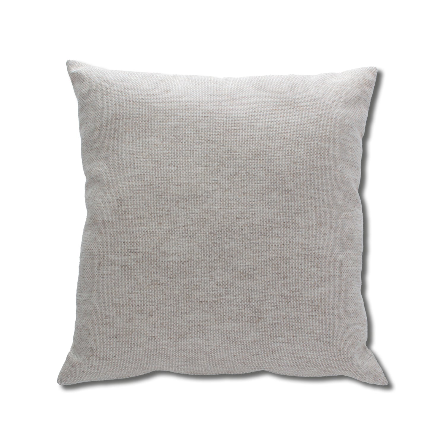 Funda de cojín para bordar en Lino Cuadrada