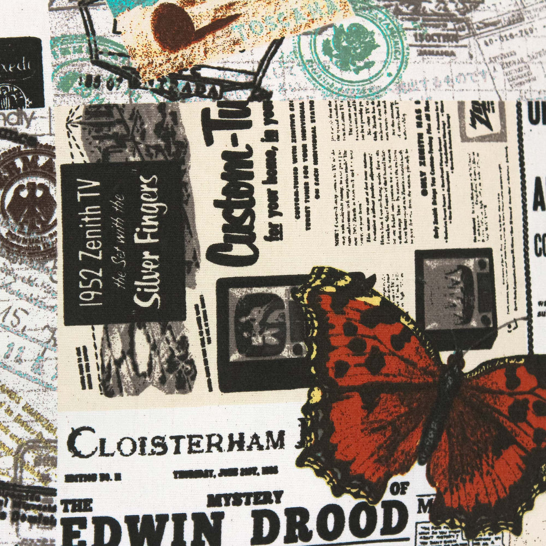 Funda para cojín Bali News Mariposas