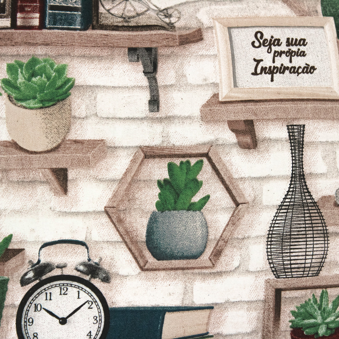 Funda para cojín Bali Libros y Materos