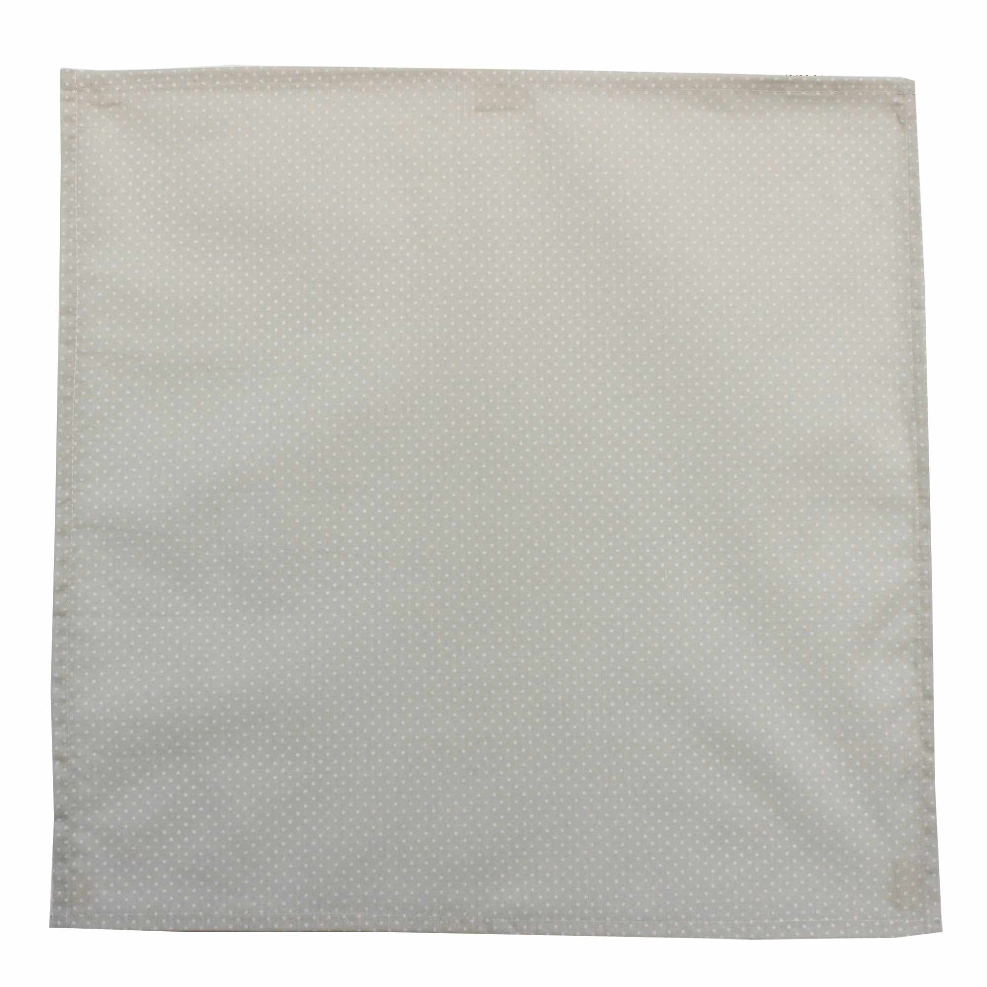 Servilleta de tela Bolitas Beige 100% algodón
