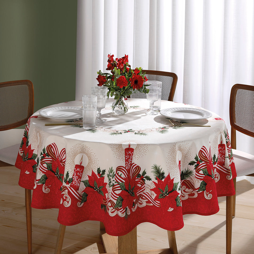 Mantel decorativo navideño Athenas Velas