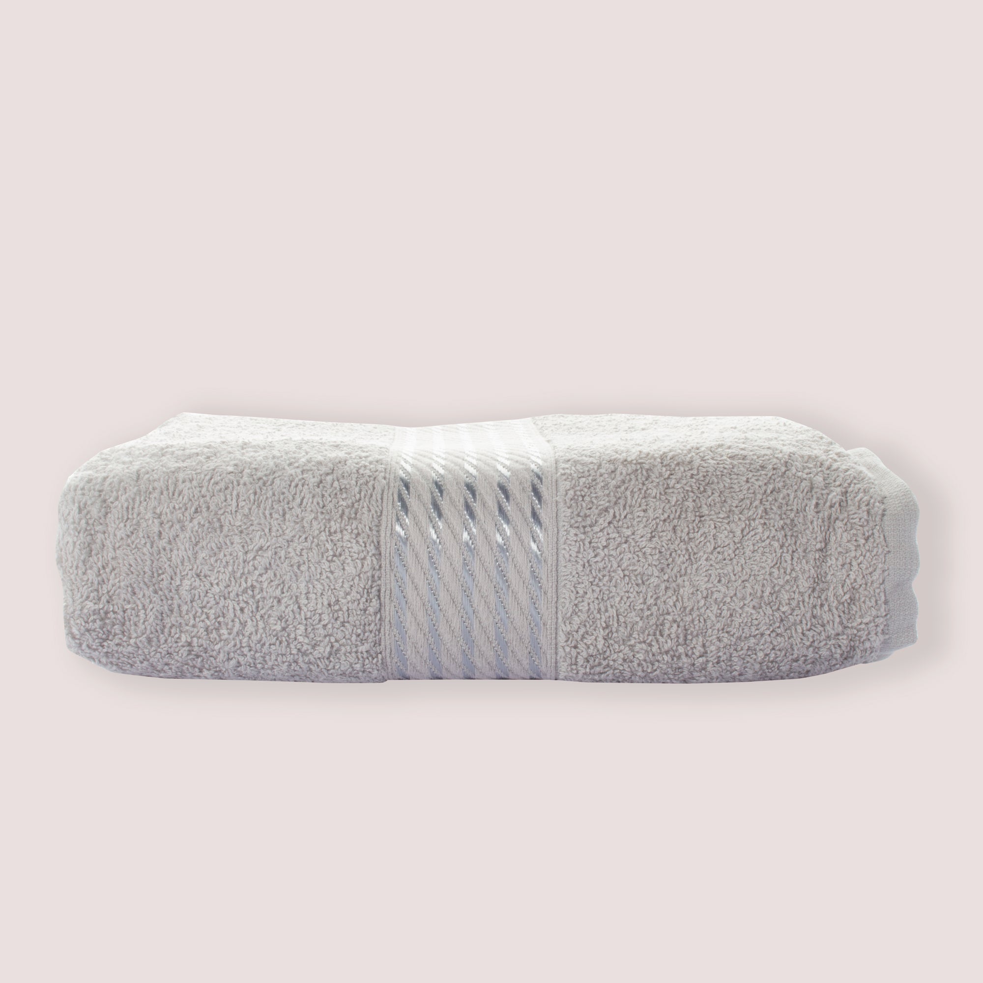 Toalla de Baño Prisma 100% algodón de 400 gr/m2 color gris