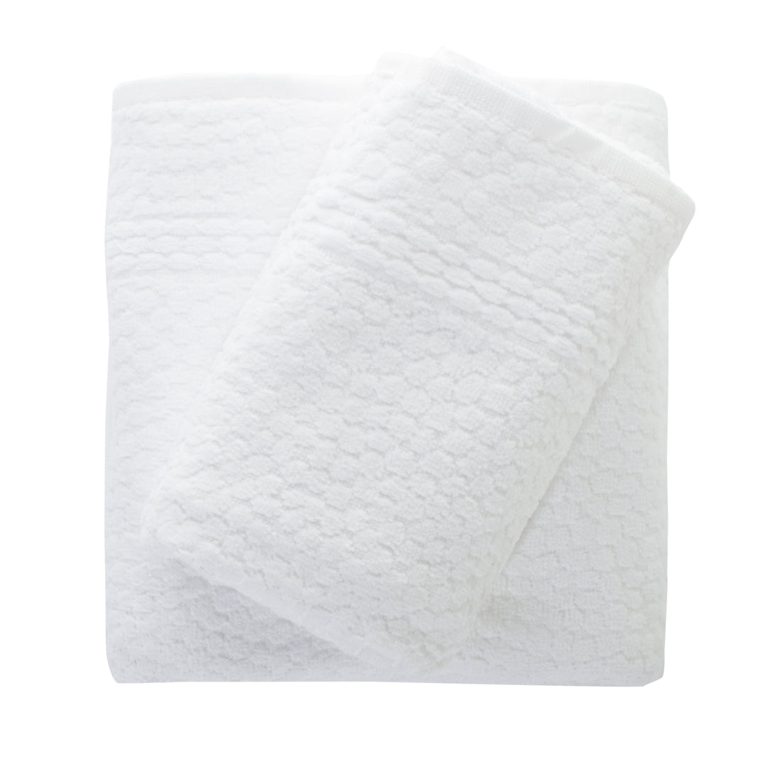 Toalla de baño Perola 100% algodón 400 gr/m2 Blanco