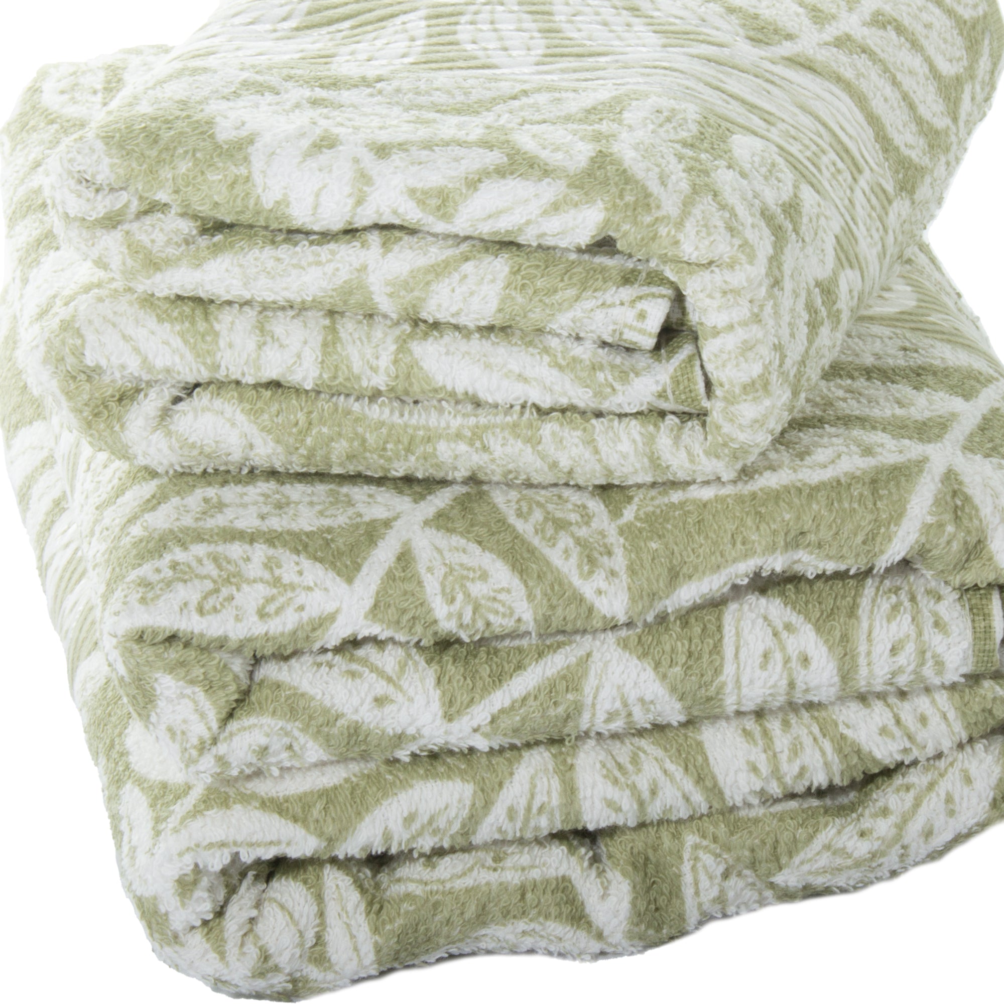 Toalla de baño Prisma Nature Verde 100% algodón 400 gr/m2
