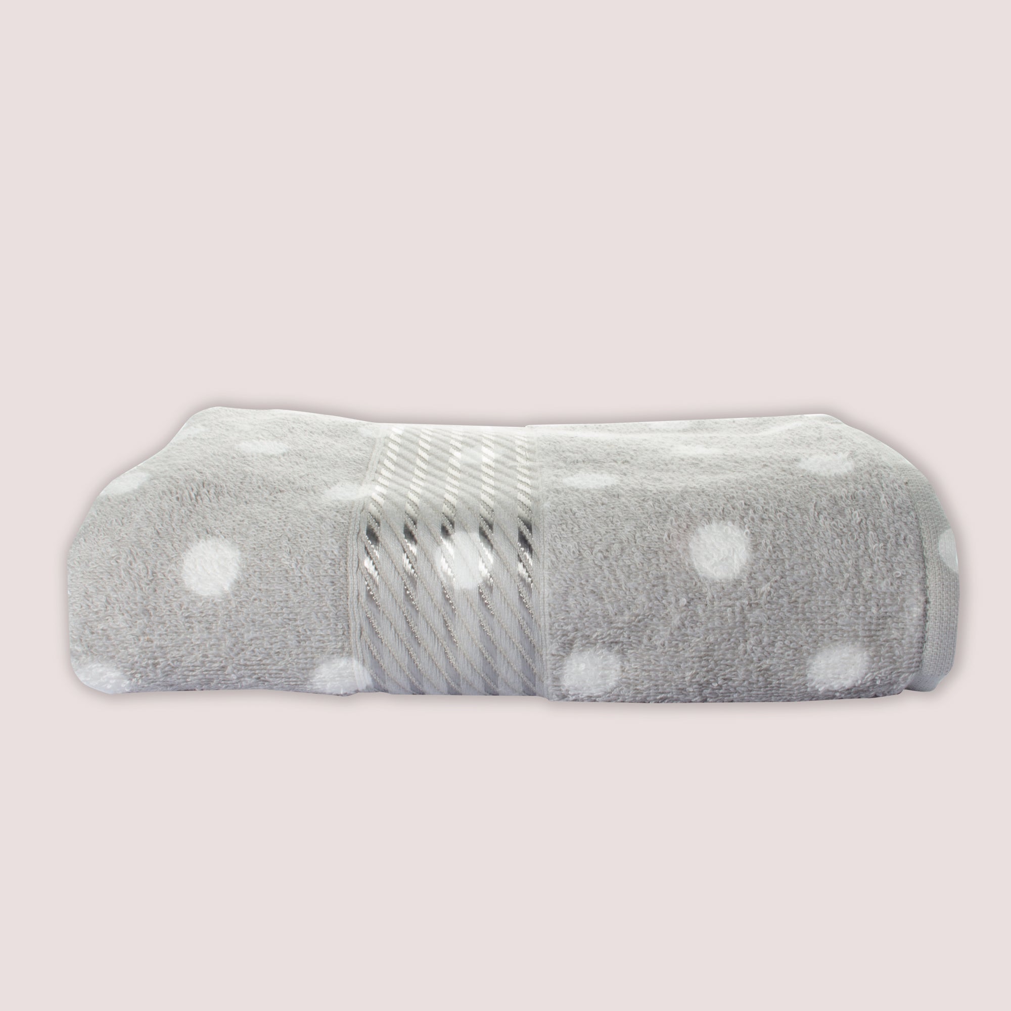 Toalla de Baño Prisma 100% algodón de 400 gr/m2 Fernanda Gris