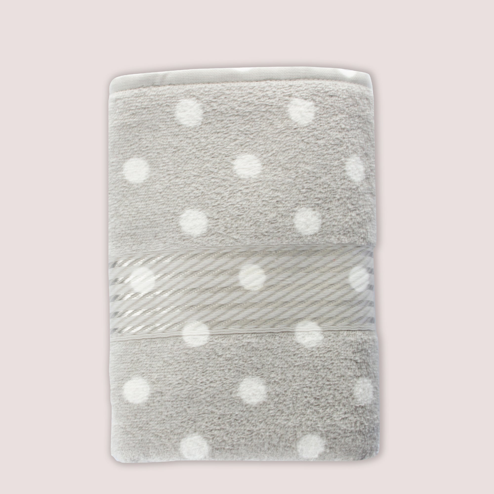 Toalla de Baño Prisma 100% algodón de 400 gr/m2 Fernanda Gris