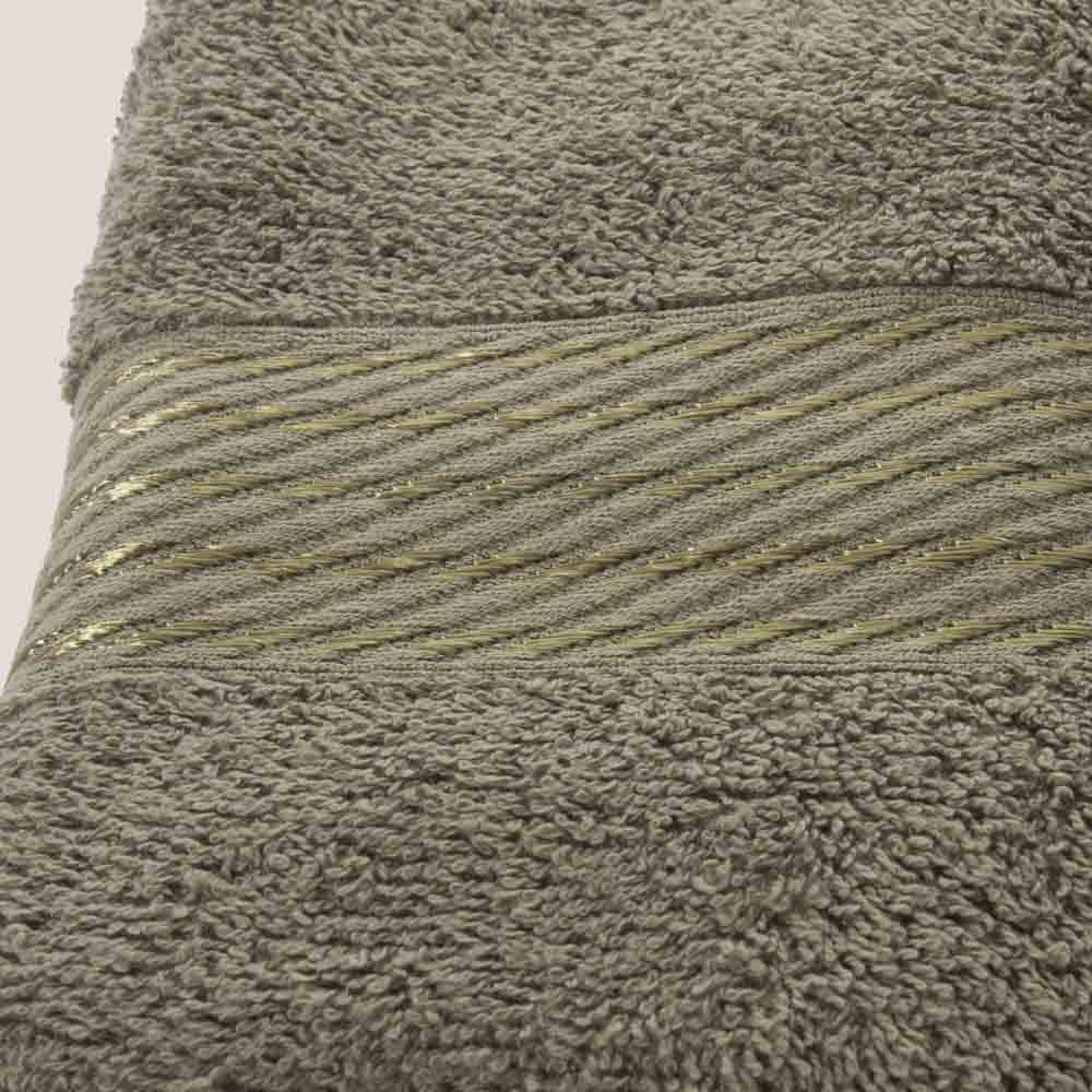 Toalla de Baño Prisma 100% algodón de 400 gr/m2 color verde