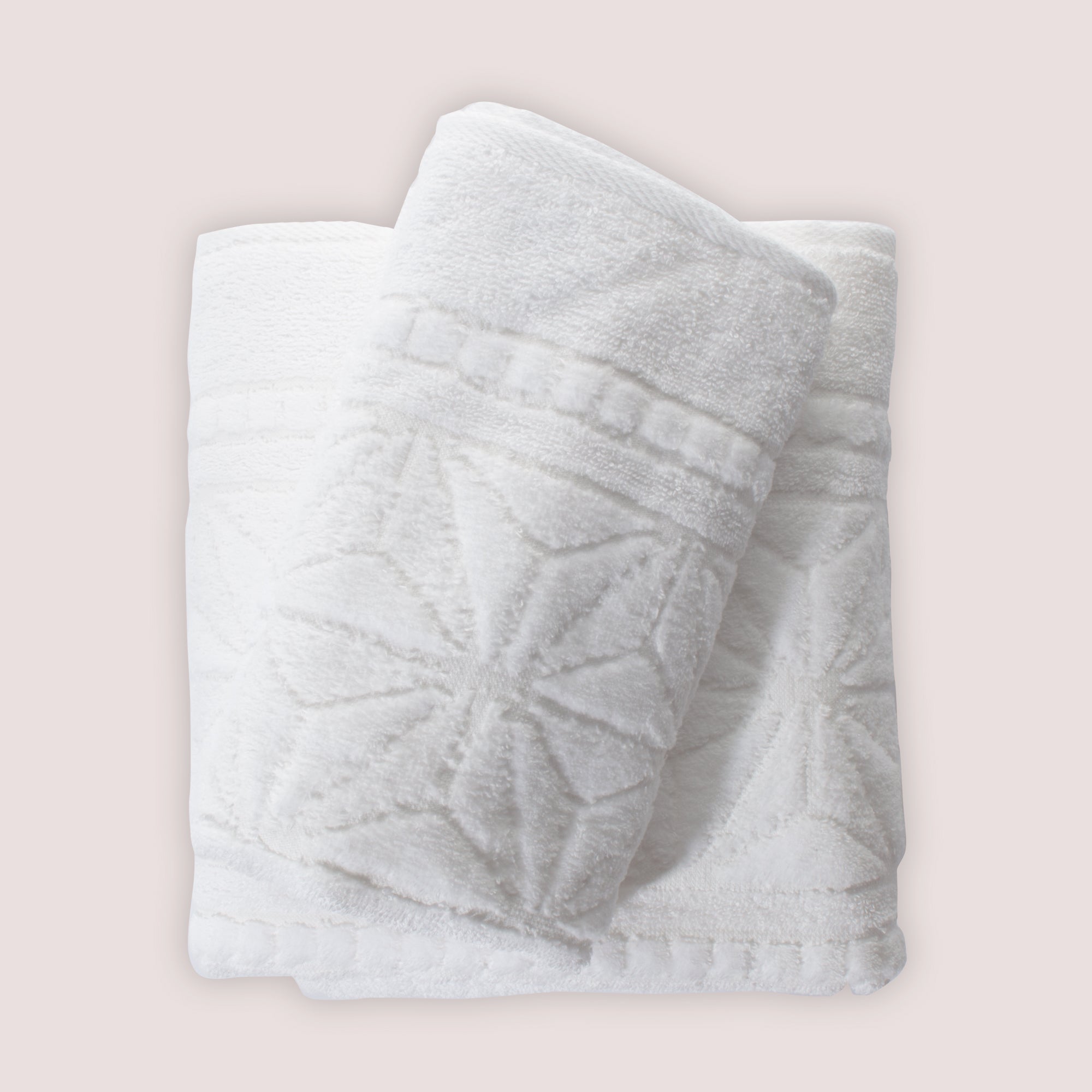 Toalla de baño Turin 100% algodón de 500 gr/m2 color blanco
