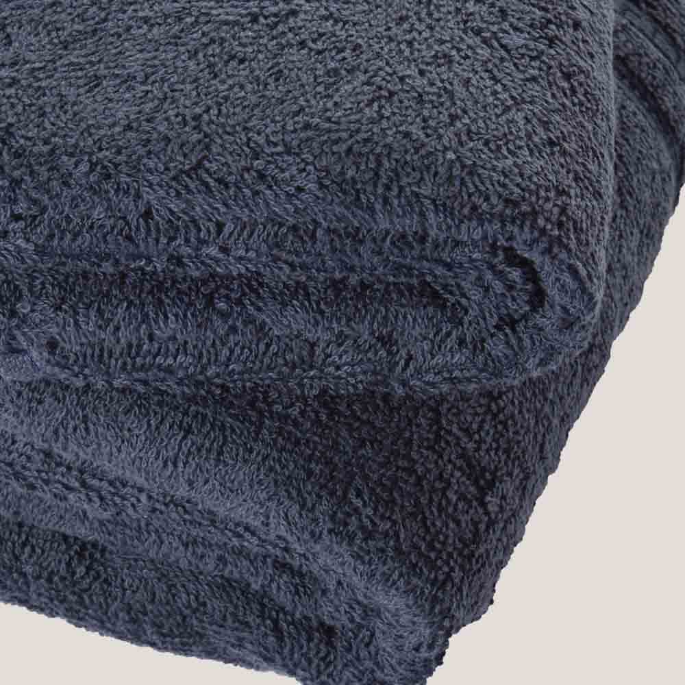 Toalla de baño Viena de algodón de 400 gr/m2 color azul