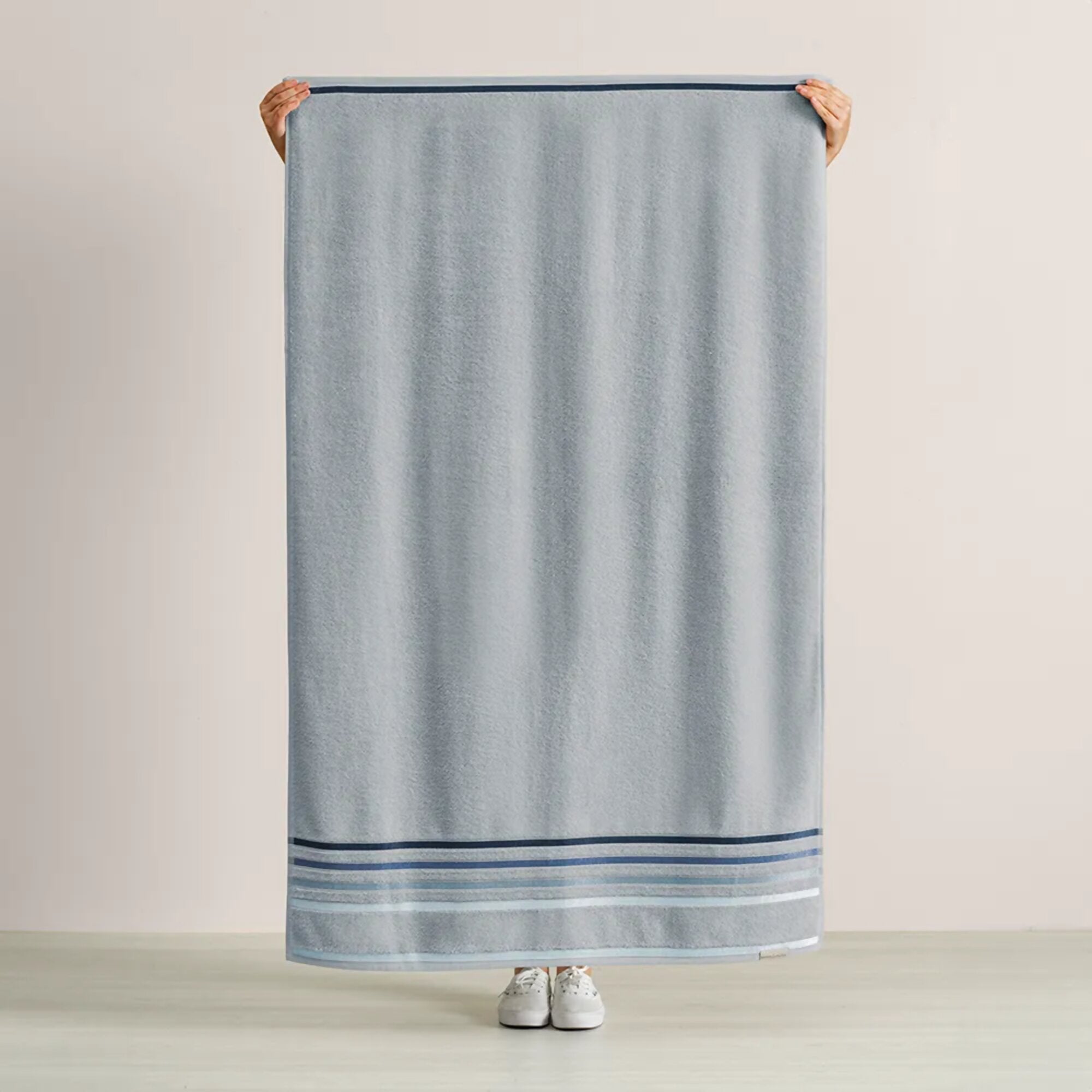 Toalla de baño Lumina 100% algodón 500 gr/m2 Azul Allure