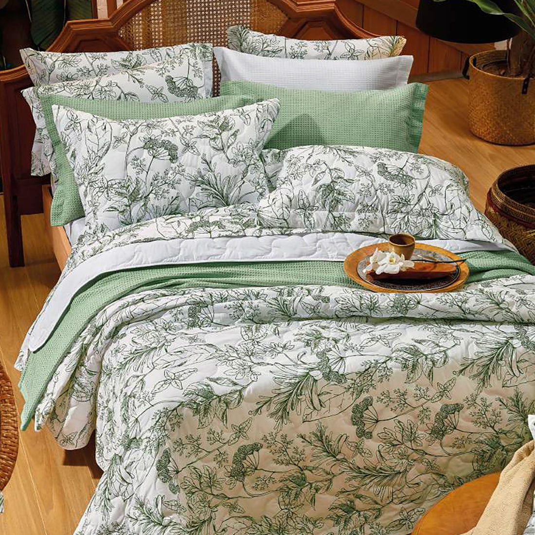 Edredón Amazona Lumiere 100% algodón 200 hilos