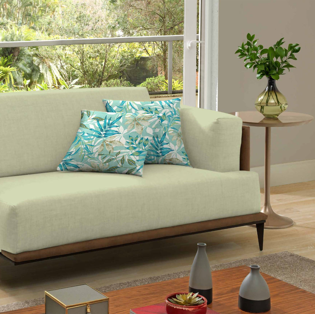 Lona Impermeable Waterblock Liso Verde Sage