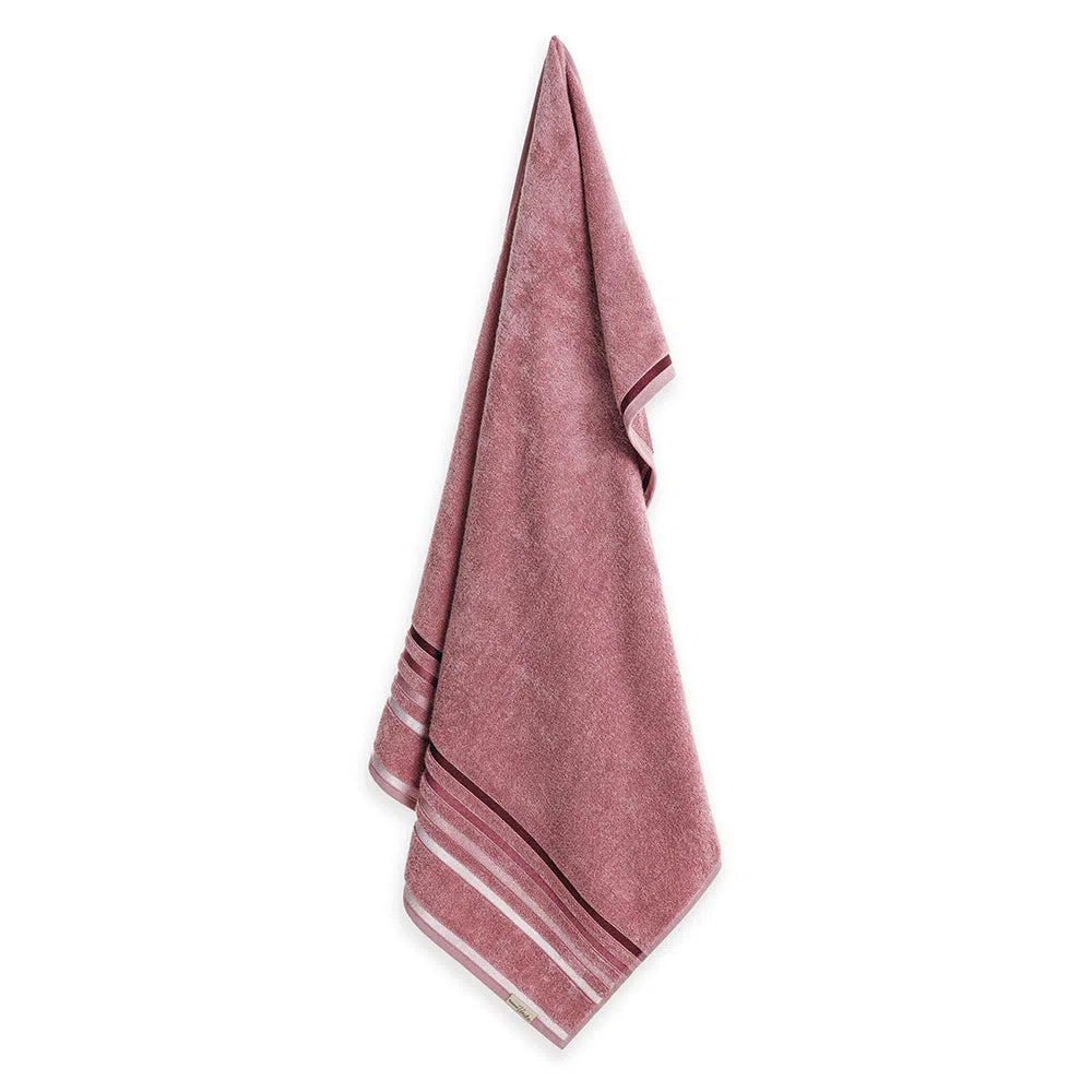 Toalla de baño Lumina 100% algodón 500 gr/m2 Rosa Retro