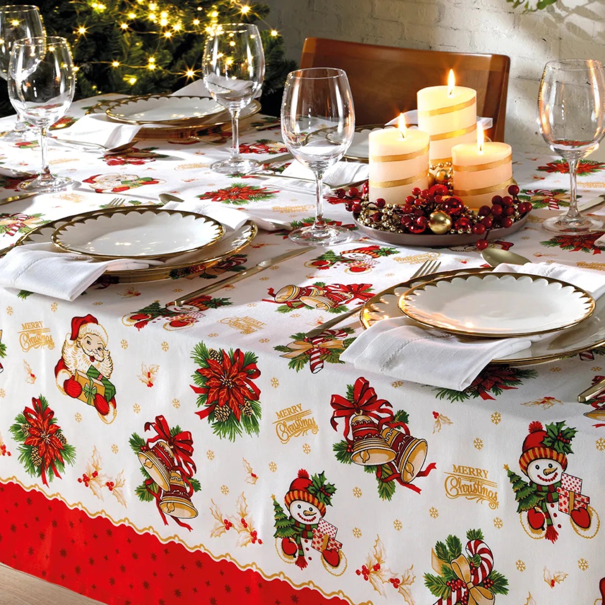 Mantel decorativo navideño Motivos