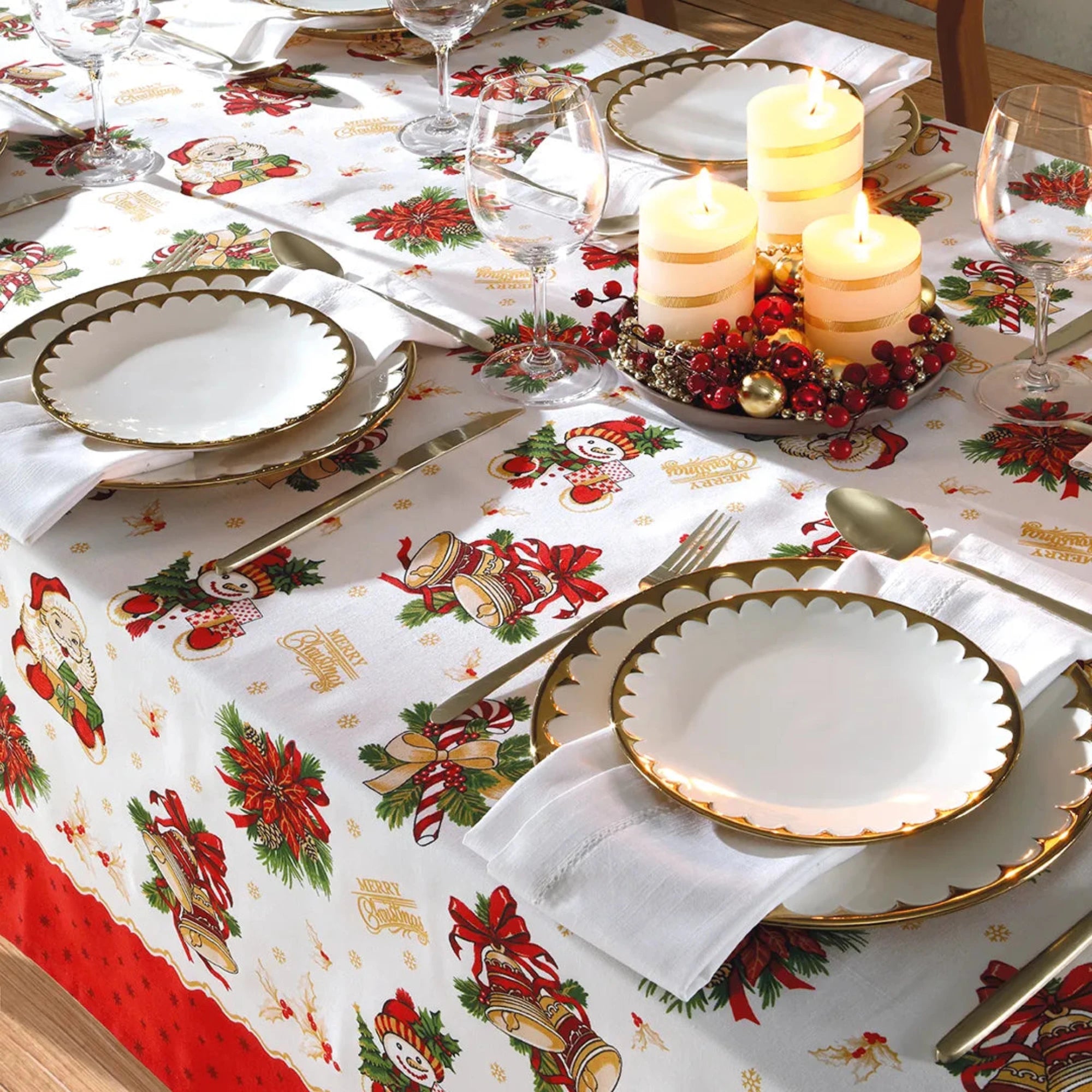 Mantel decorativo navideño Motivos