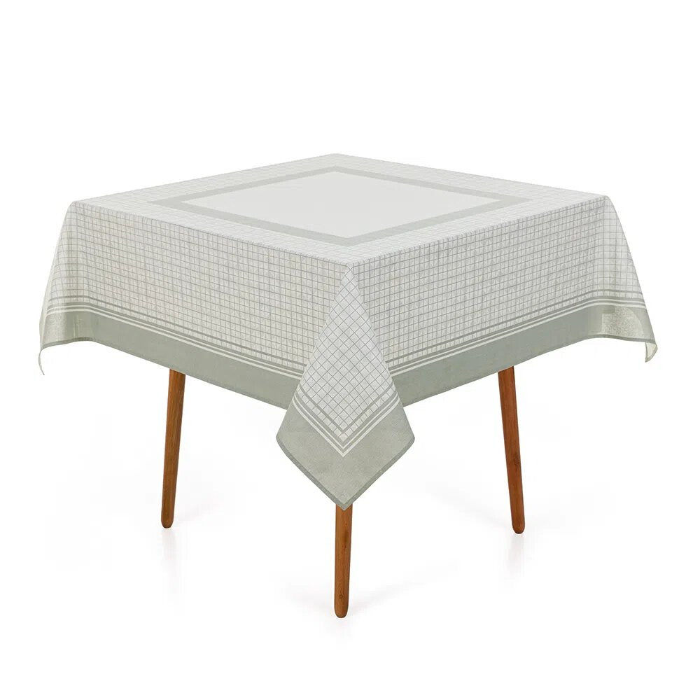 Mantel decorativo 100% algodón Ventura Gris