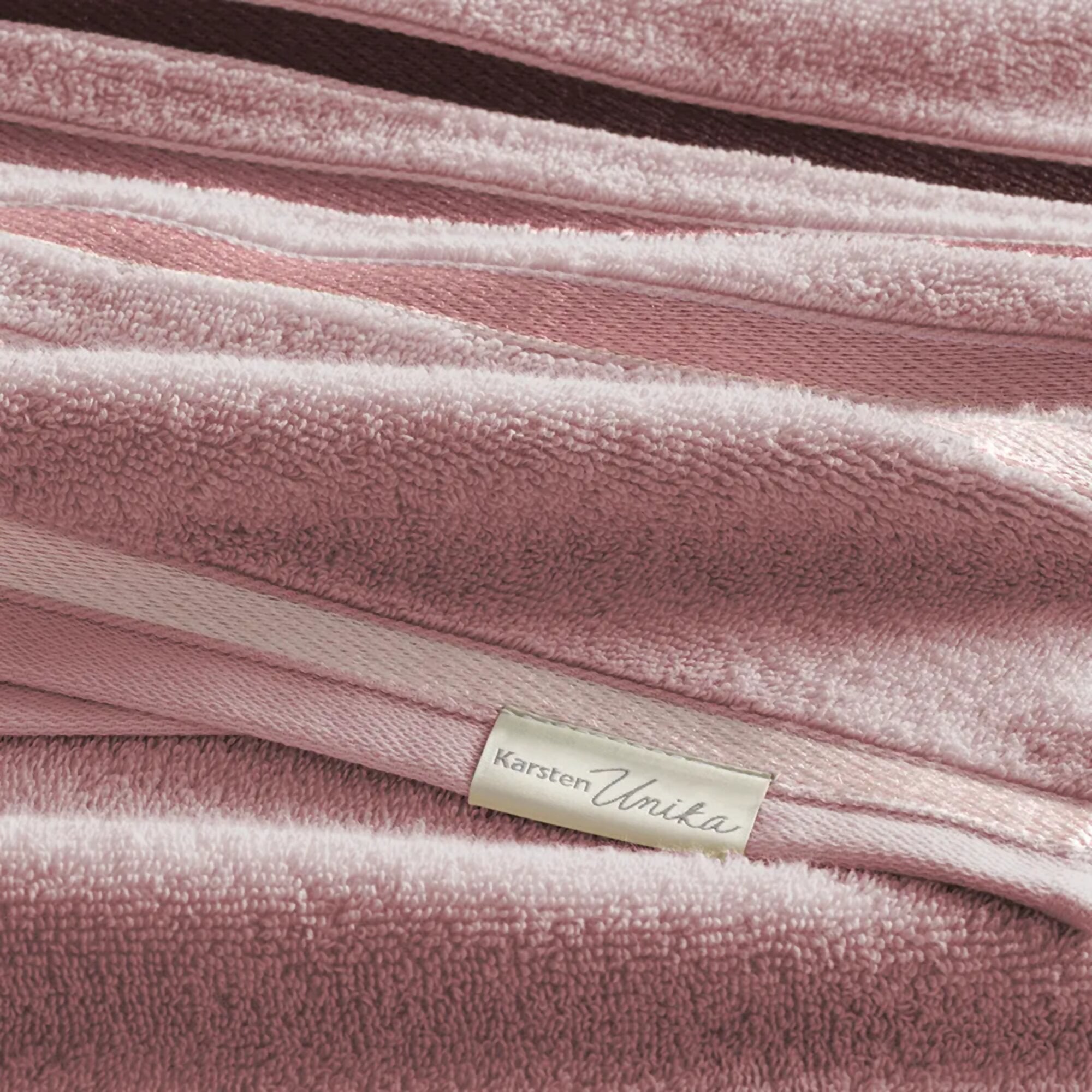 Toalla de baño Lumina 100% algodón 500 gr/m2 Rosa Retro
