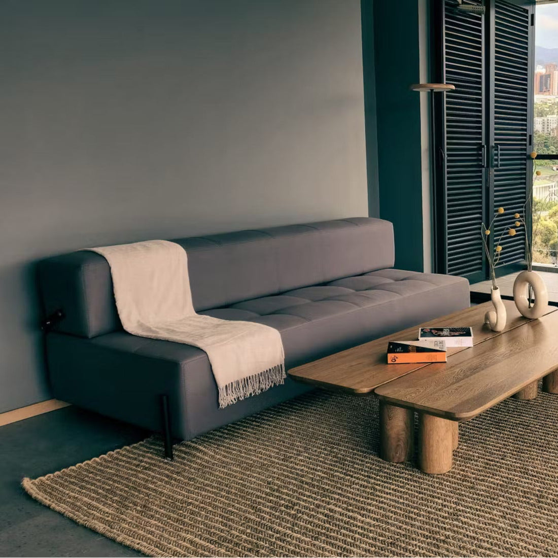 Lona Impermeable Waterhavana Liso Gris Oscuro