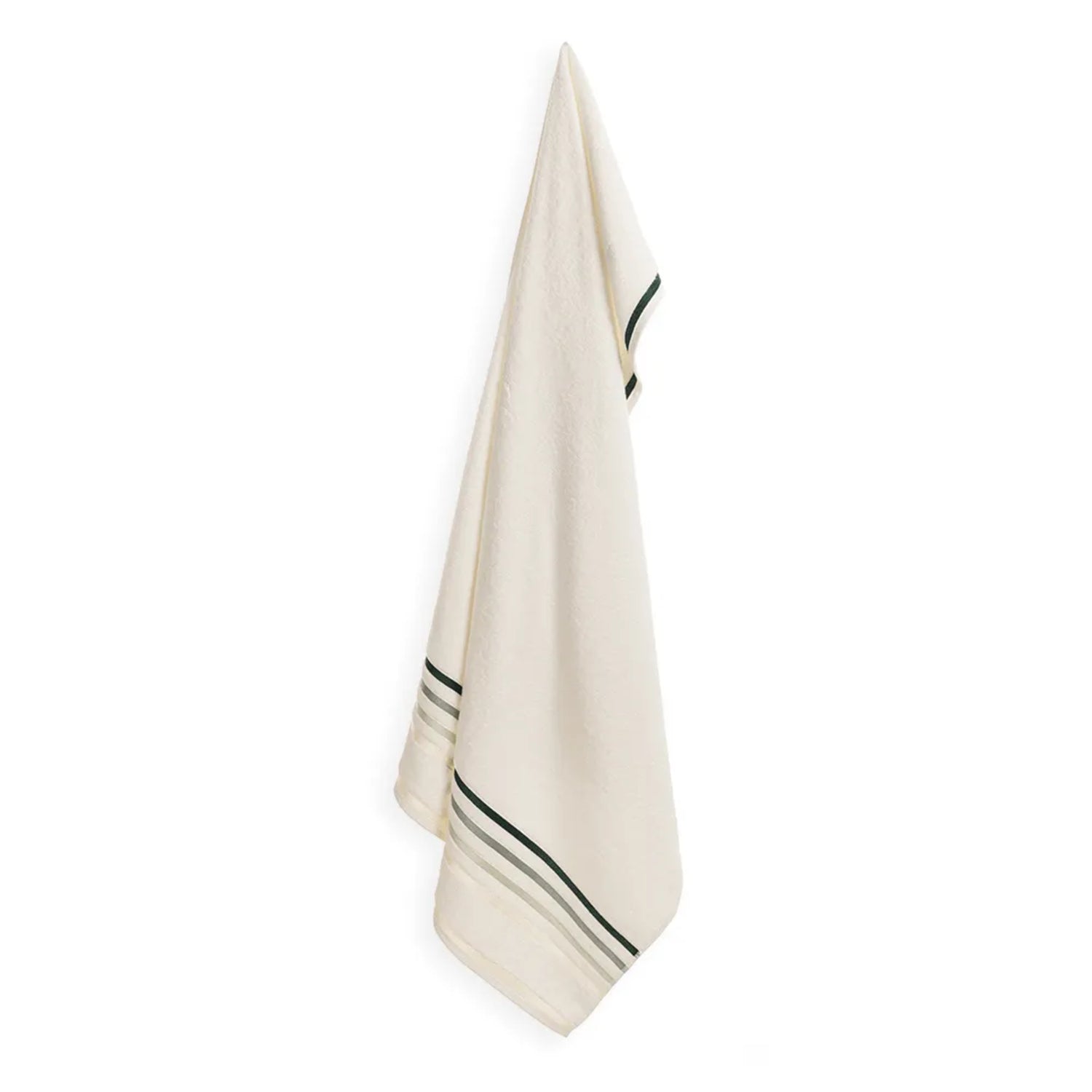 Toalla de baño Lumina 100% algodón 500 gr/m2 Ivory Verde
