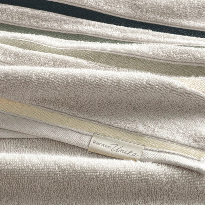 Toalla de baño Lumina 100% algodón 500 gr/m2 Ivory Verde
