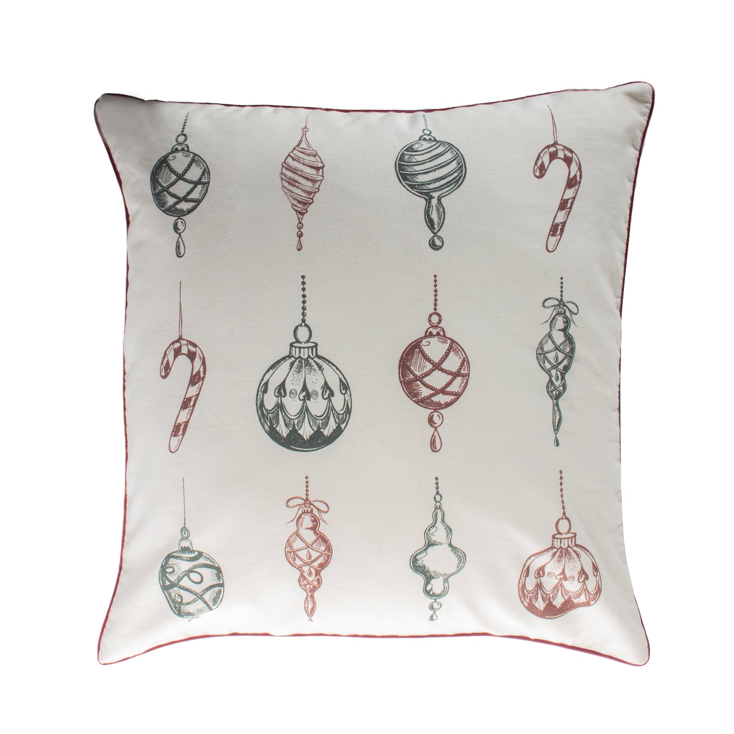 Funda decorativa para cojín navideña Adornos