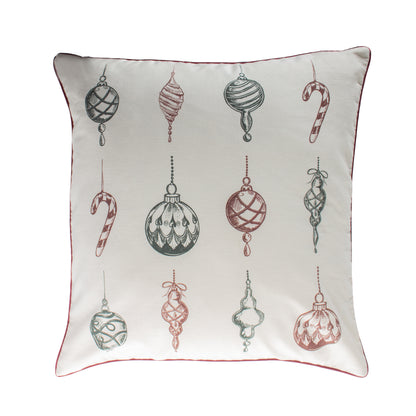 Funda decorativa para cojín navideña Adornos