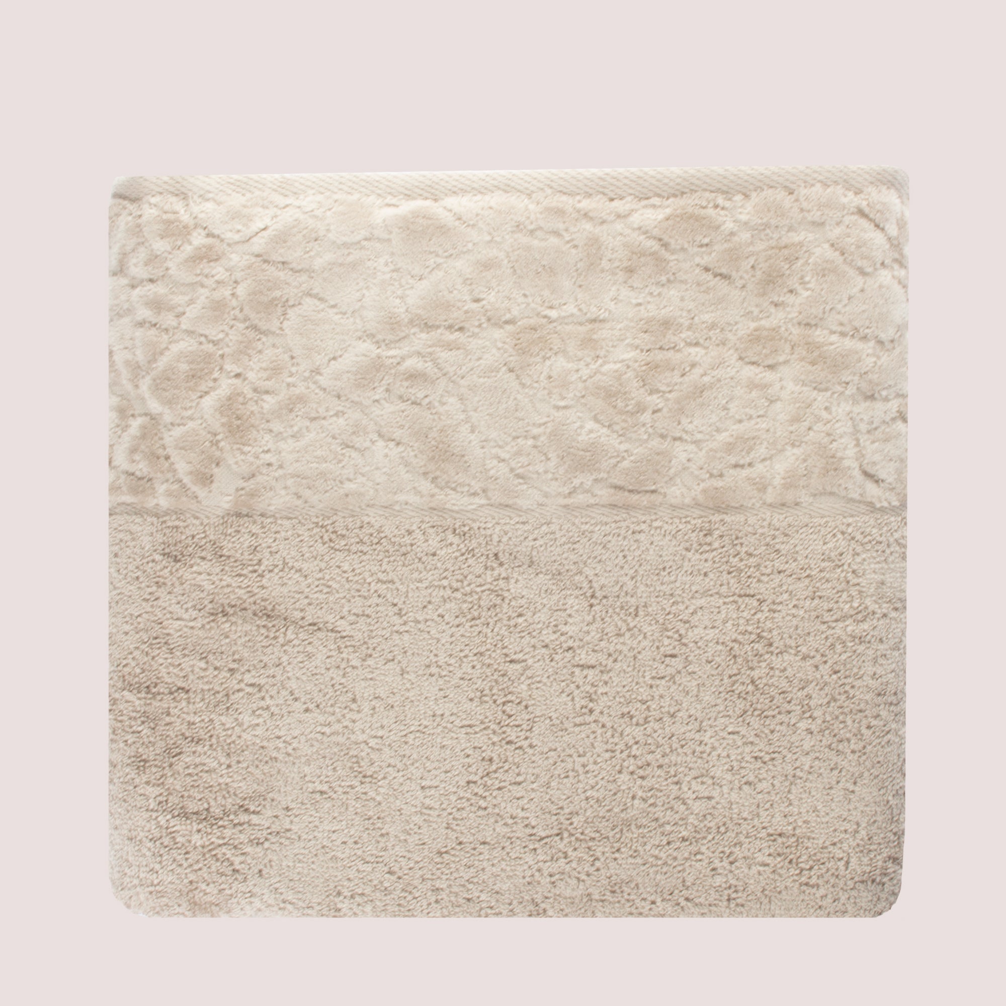 Toalla de baño Artemisa 100% algodón de 500 gr/m2 color caqui