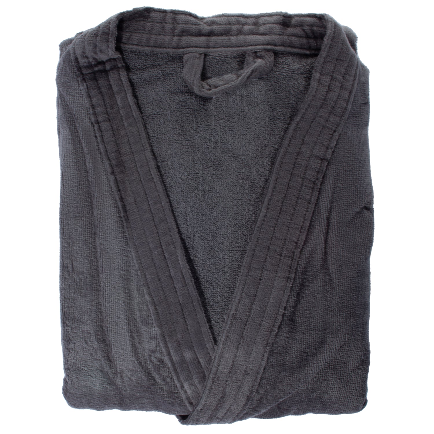 Bata de baño 100% algodón. Alta absorción y comodidad Color Gris