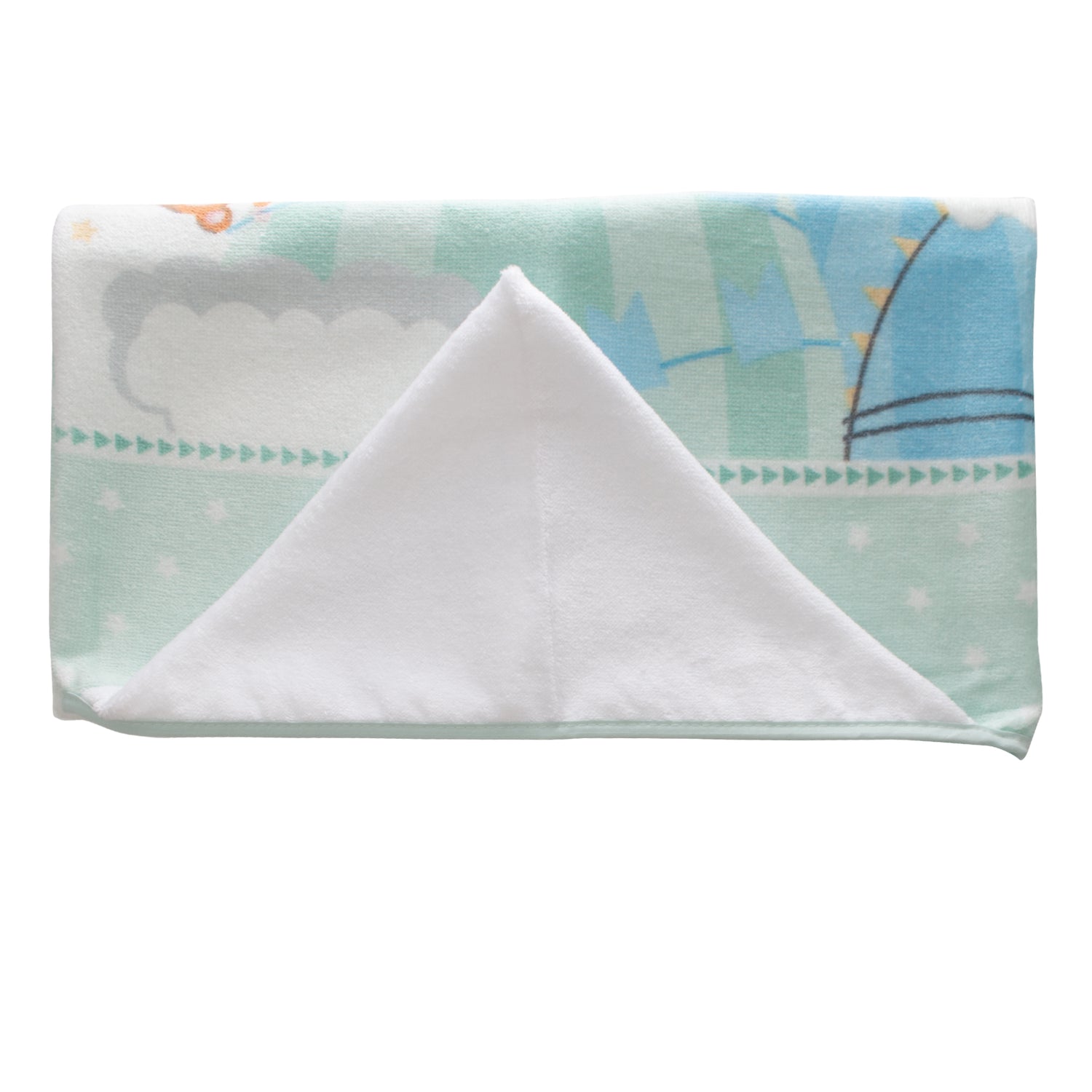 Toalla Capucha para bebé 100% algodón estampado Little Adventurer