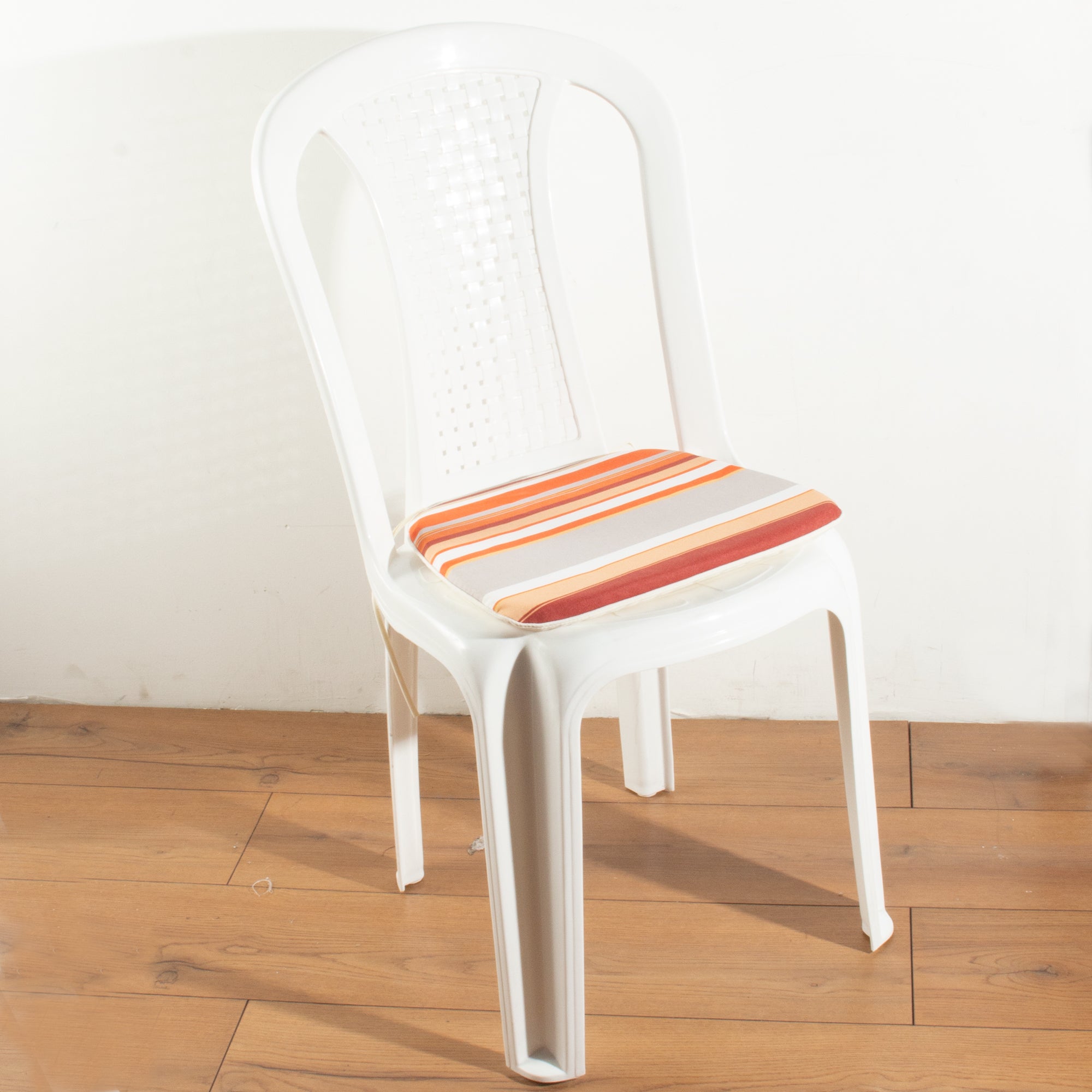 Set x2 cojines para exterior en lona impermeable para silla Bora Naranja