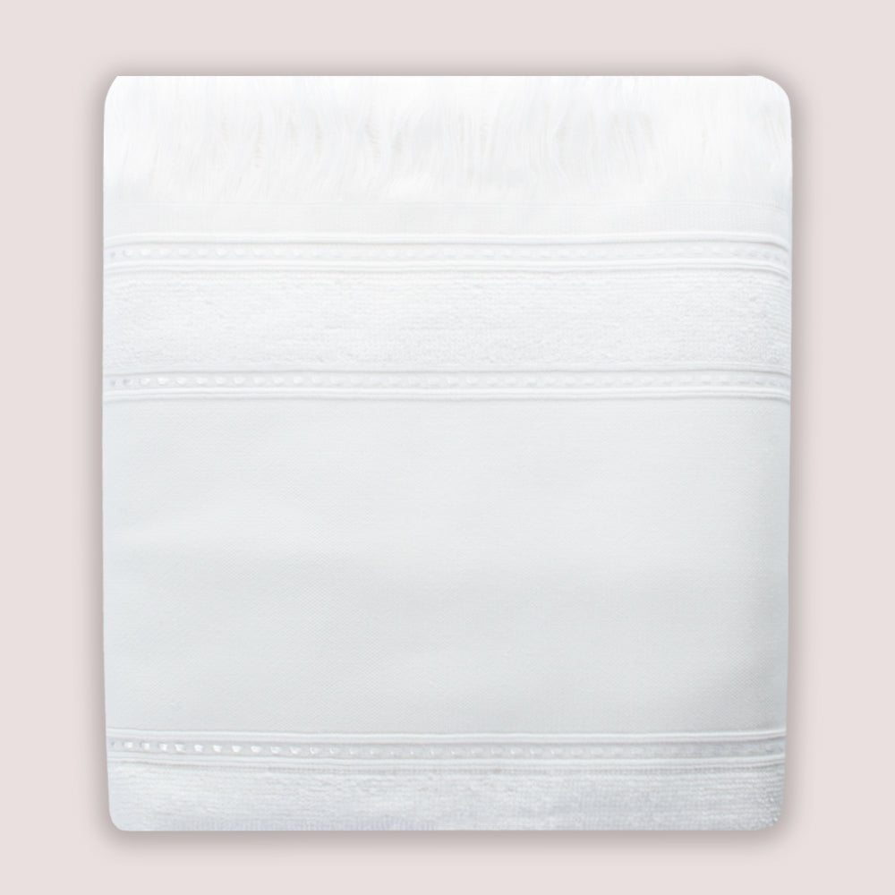 Toalla para pintar Creative 100% algodón 400 gramos Blanca