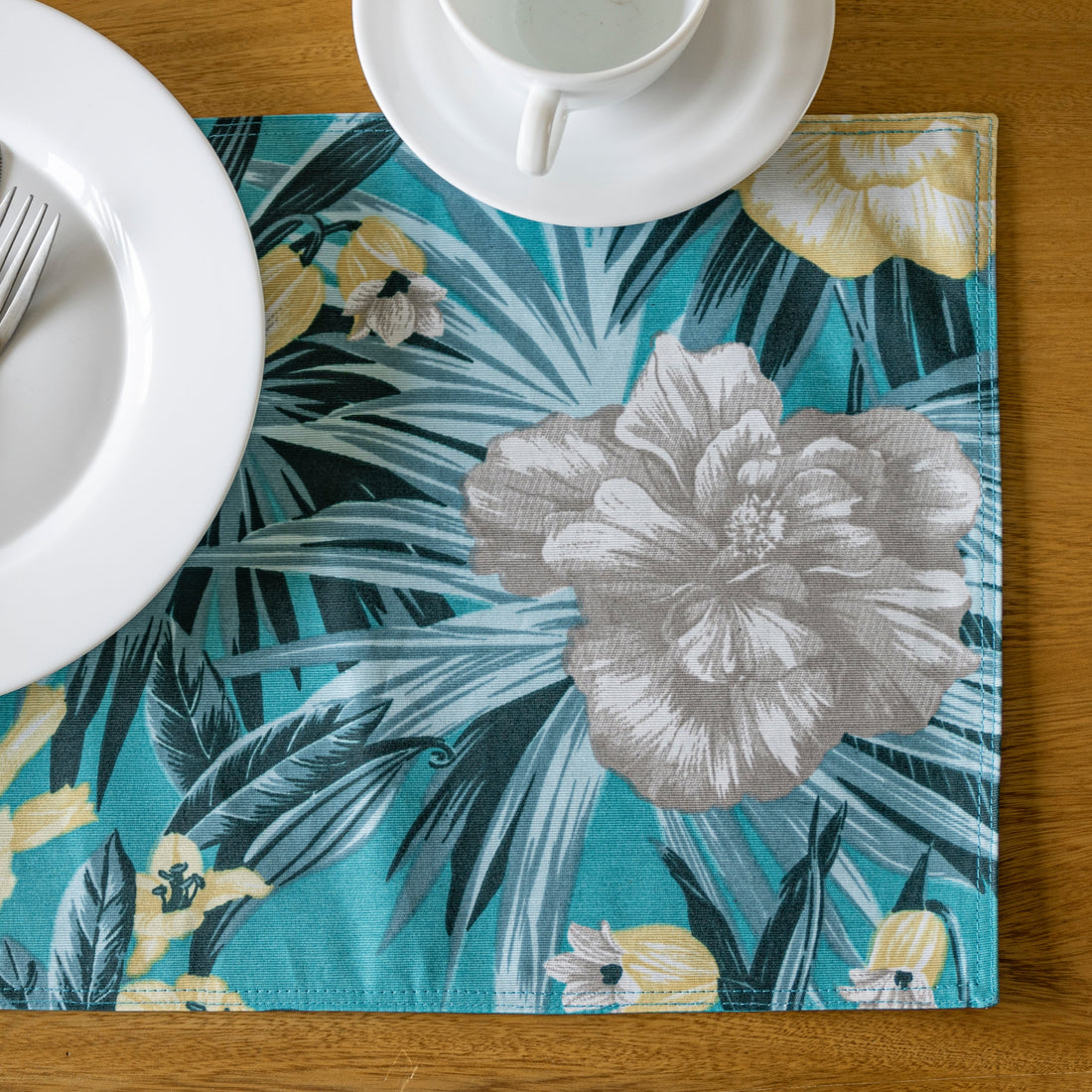 Set x2 Individual Impermeable Manaos Aguamarina