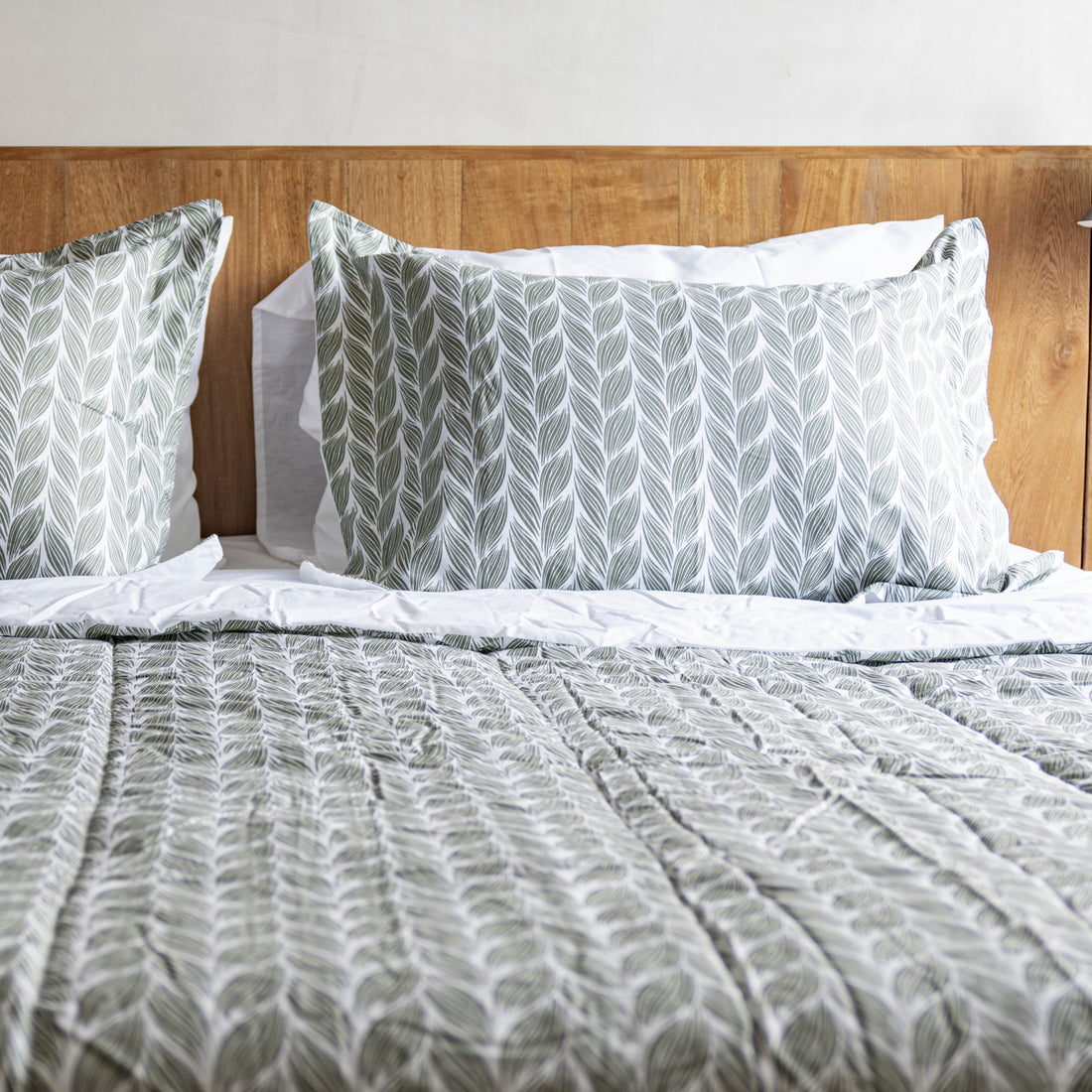 Edredón Acogedor Blanco Lumiere 100% algodón 200 hilos