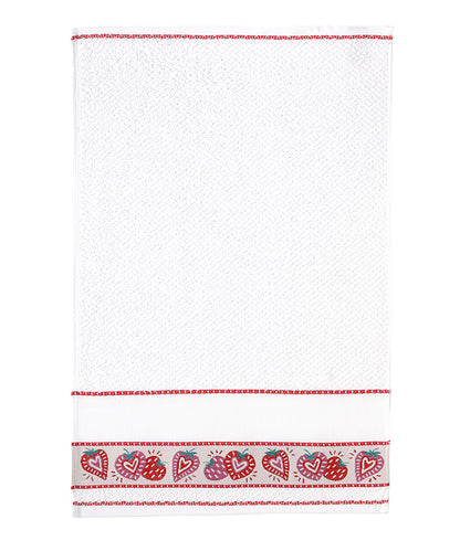 Paño de cocina Jacquard Vida II 100% algodón Fresas