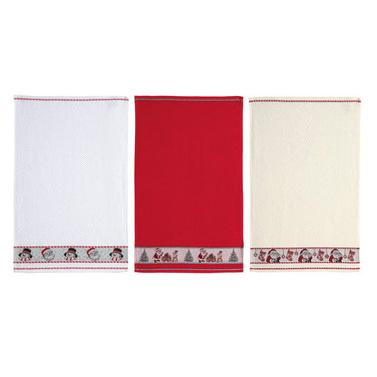 Paño de cocina navideño 100% Algodón