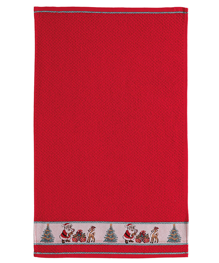 Paño de cocina navideño 100% Algodón
