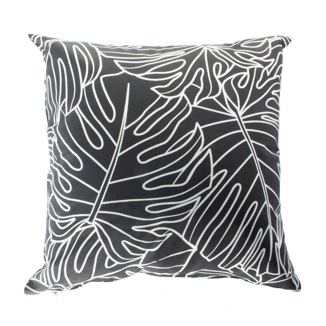 Funda para cojín Belize Figueiras Negro